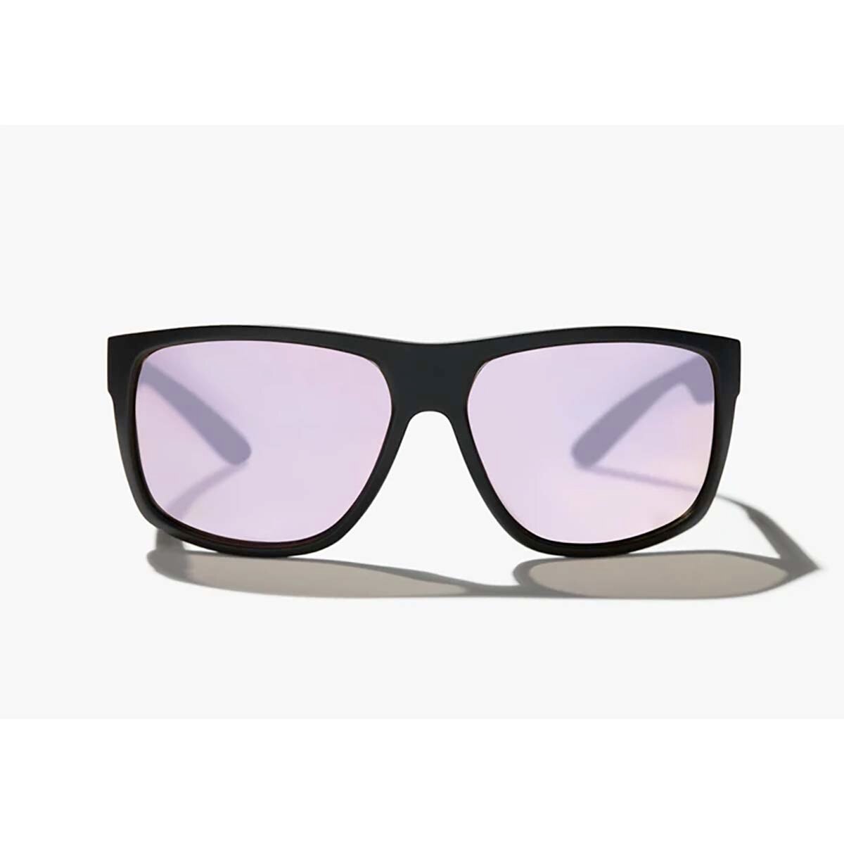Bajio Boneville Sunglasses Polarized in Black Matte with Rose Mirror Plastic